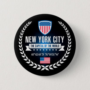 New York Button