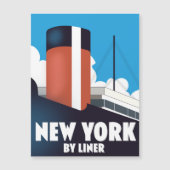 New York by liner (Front)