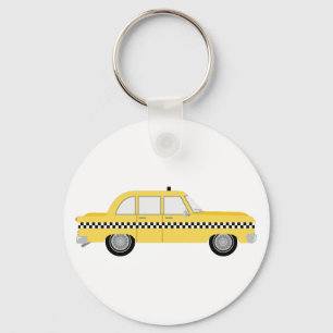 New York Cab Keychain