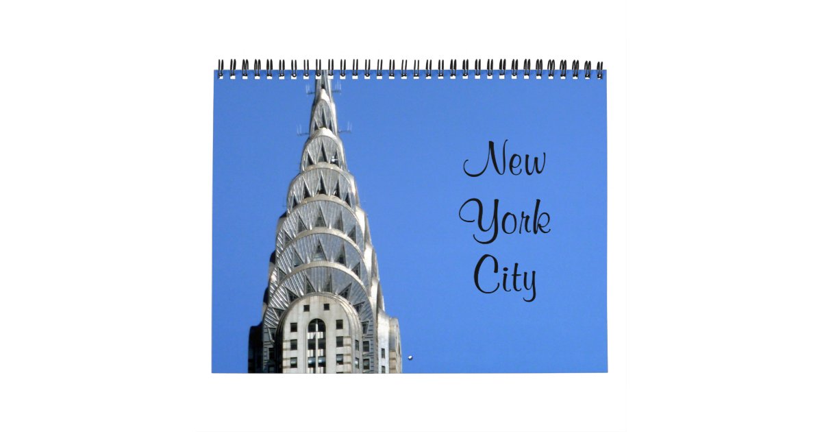 new york calendar Zazzle com