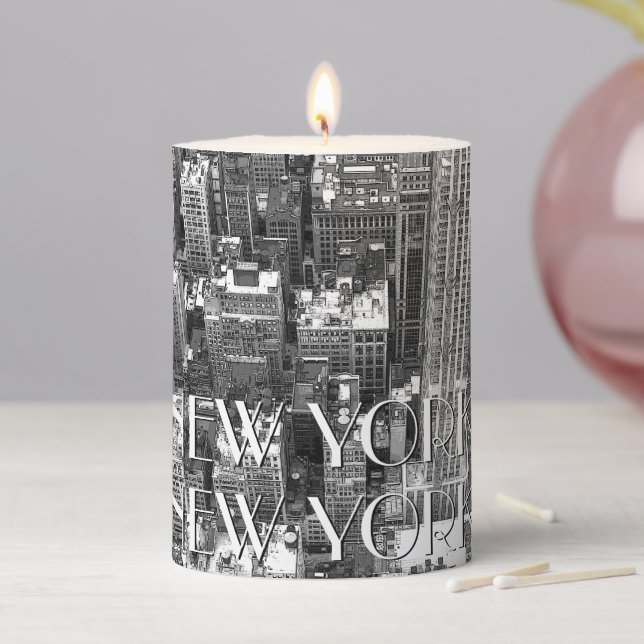 New York Candles Custom New York Souvenir Candles (In Situ)