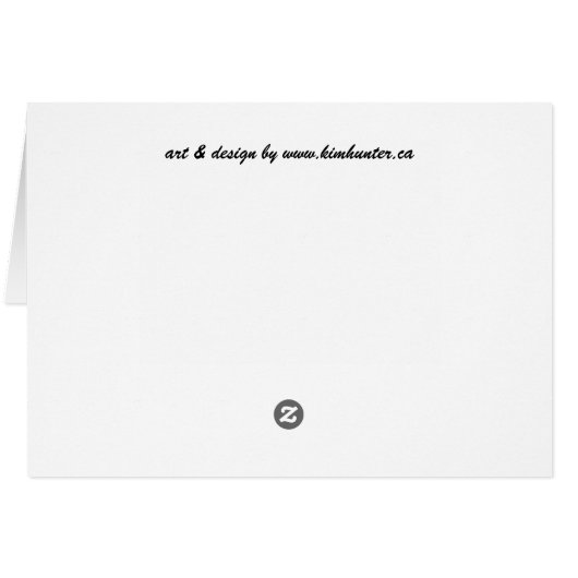 New York Card New York Bull Souvenir Card (Back Horizontal)