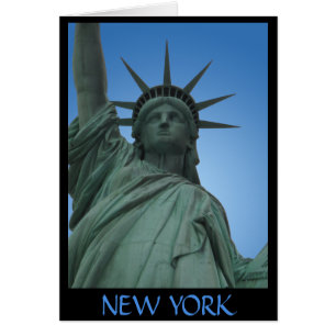 New York Card New York Souvenir Card Landmarks