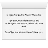 New York Card New York Souvenir Card Landmarks (Inside Horizontal (Bottom))