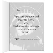 New York Card New York Souvenir Card Personalize (Inside (Right))