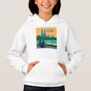 New York Central Park Bench Hoodie