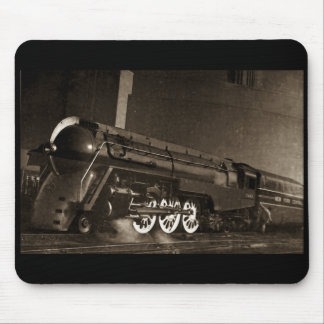 New York Central Vintage Art Deco Train Mouse Pad
