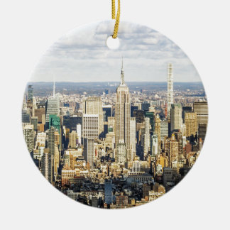New York Ceramic Ornament