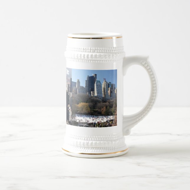 NEW YORK CHRISTMAS BEER STEIN (Right)