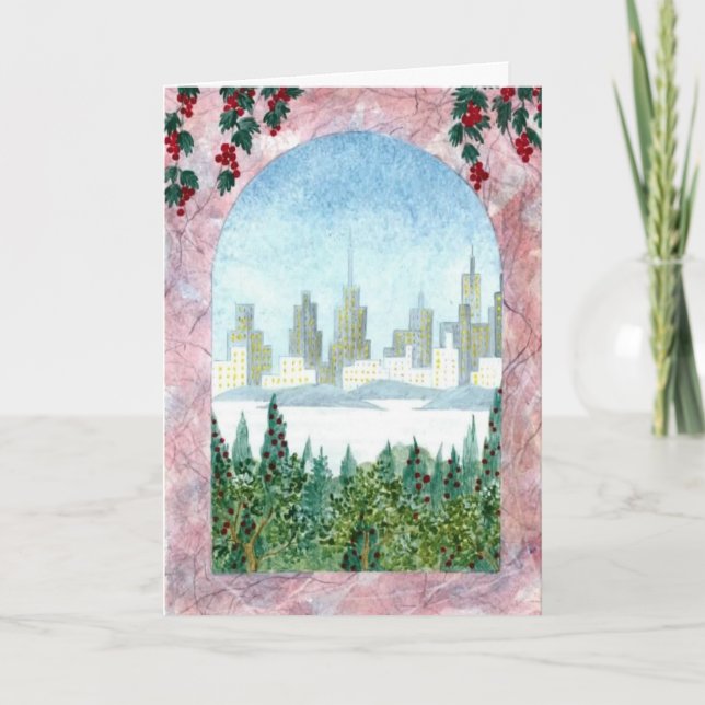 New York Christmas Holiday Card (Front)