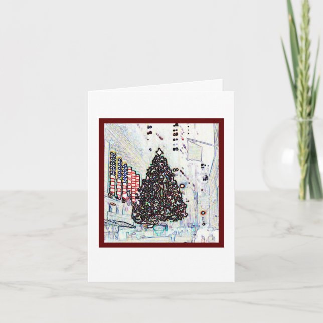 New York Christmas Holiday Card (Front)