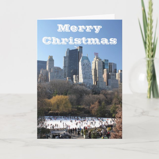 NEW YORK CHRISTMAS HOLIDAY CARD (Front)