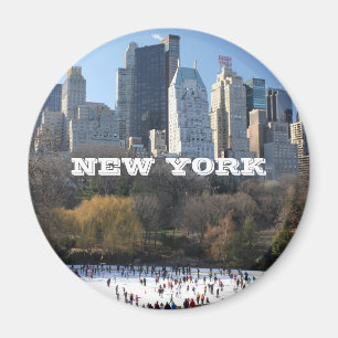 NEW YORK CHRISTMAS MAGNET