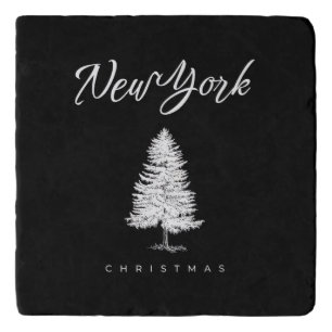 New York Christmas Trivet