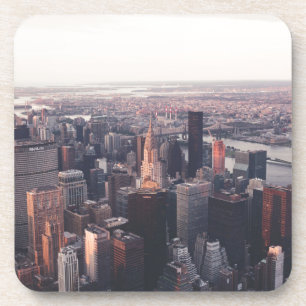 New York Chrysler Building NYC Beverage Coaster