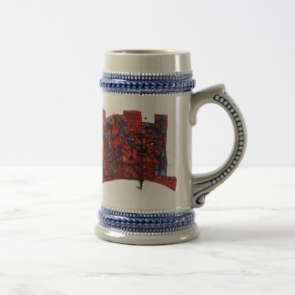 new york citi bank ink beer stein