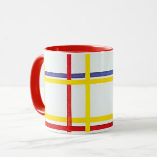 New York City 1 by Piet Mondrian Mug