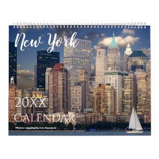 New York City 2023 Wall Calendar Gift
