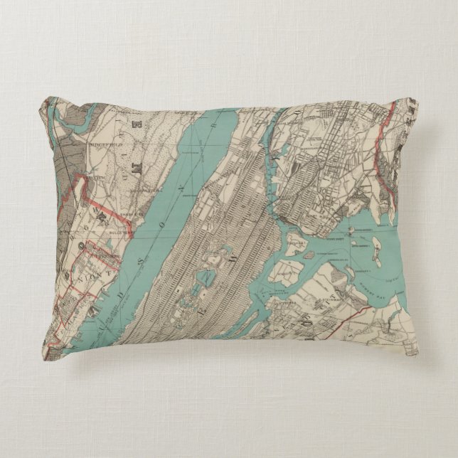 New York City 2 Decorative Pillow (Front)