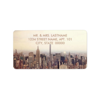 New York City Address Labels