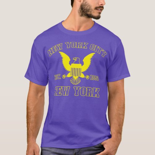 New York City American Bald Eagle T_Shirt