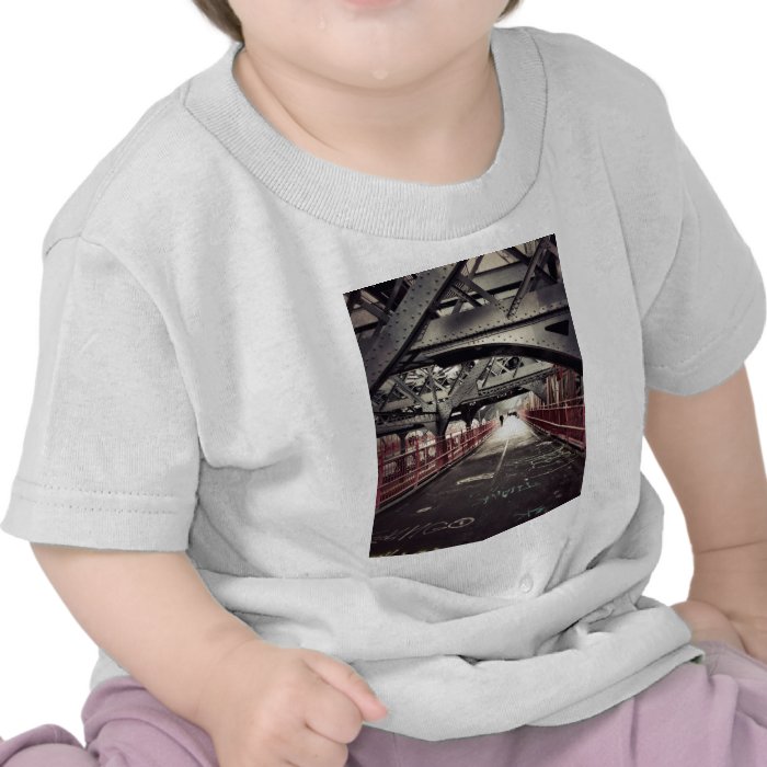 New York City Architecture   Williamsburg Bridge Tee Shirts