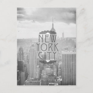 New York City Art Deco Splendor Travel Postcard