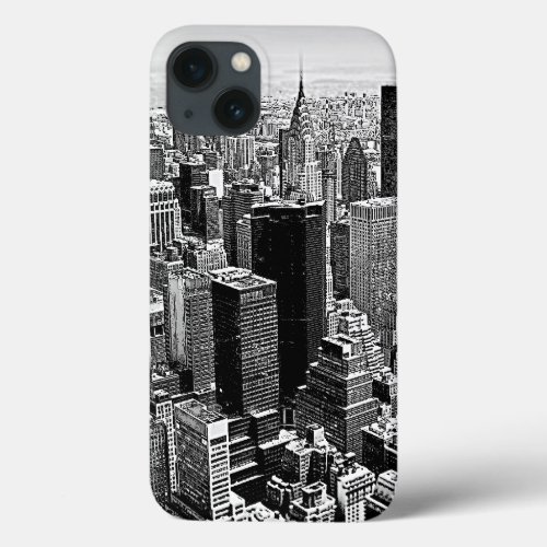 New York City Artwork iPhone 13 Case
