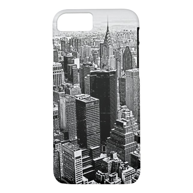 New York City Artwork iPhone 7 Case (Back)