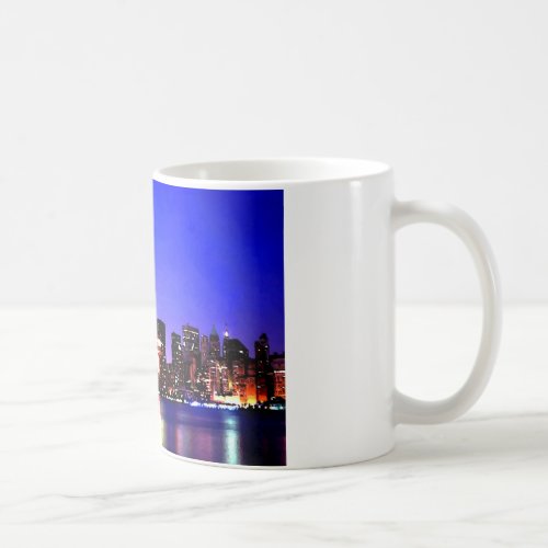 New York City at Night Coffee Mug