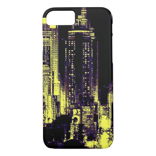 New York City at Night iPhone 7 Case