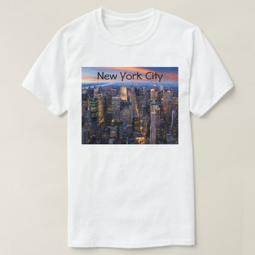 New York City at Night T_Shirt