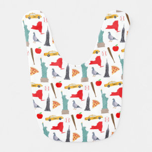 New York City Baby Bib
