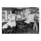 New York City Barber Shop, 1895 (Front Horizontal)