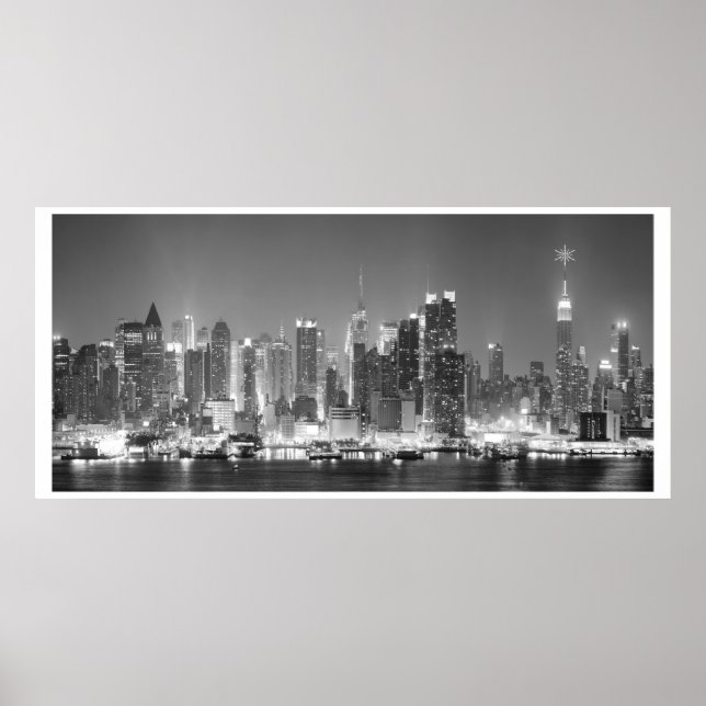 New-York City Black & White Photo Poster (Front)