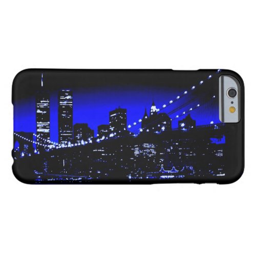 New York City  Blue Night iPhone 6 Case