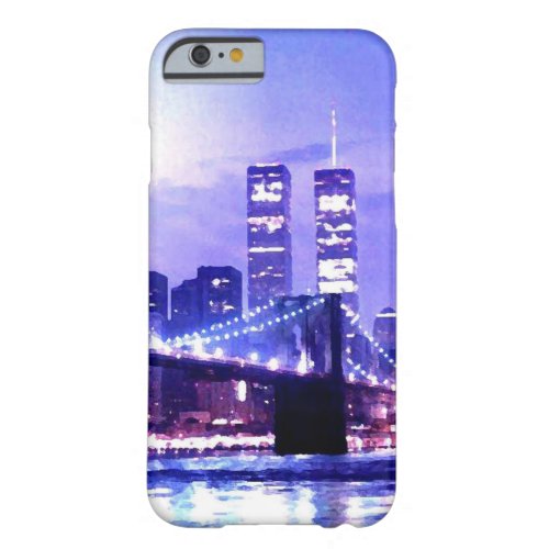 New York City  Blue Night iPhone 6 Case