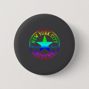 New York City Broadway Theater Nyc United States U Button