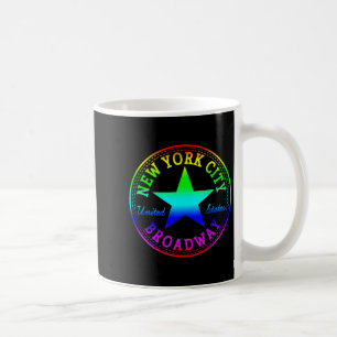 New York City Broadway Theater Nyc United States U Coffee Mug