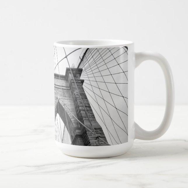 New-York City Brooklyn Bridge Coffee Mug (Right)