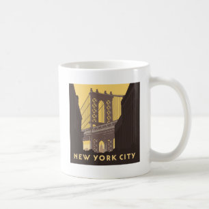 New York City Brooklyn Bridge Coffee Mug