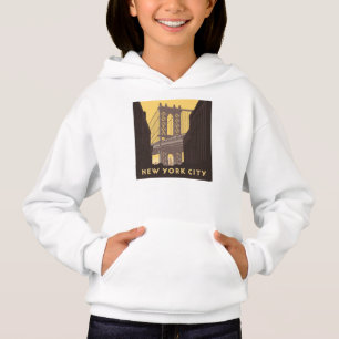 New York City Brooklyn Bridge Hoodie