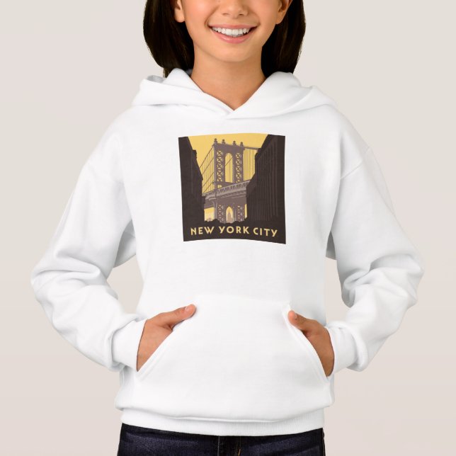 New York City | Brooklyn Bridge Hoodie (Front)