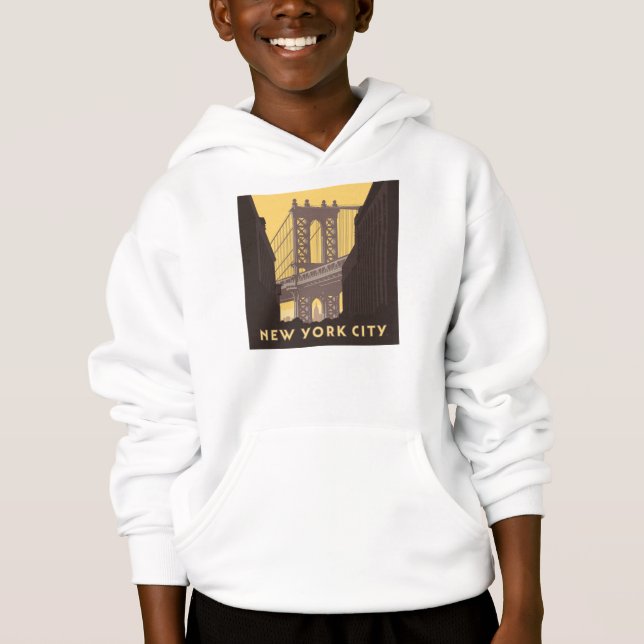 New York City | Brooklyn Bridge Hoodie (Front)