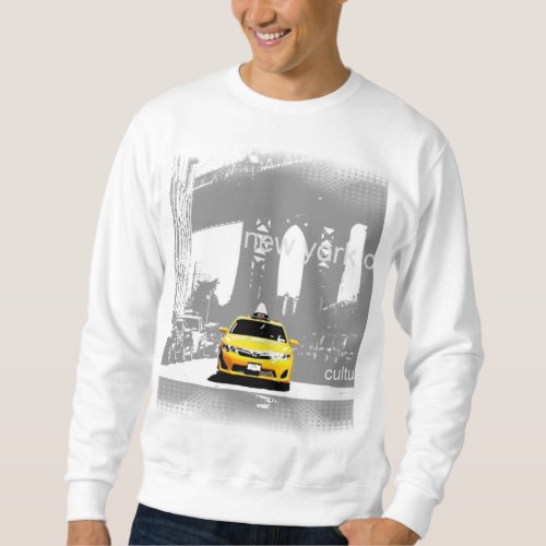 New York City Brooklyn Bridge Nyc Yellow Taxi Sweatshirt