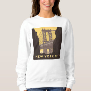New York City   Brooklyn Bridge Sweatshirt