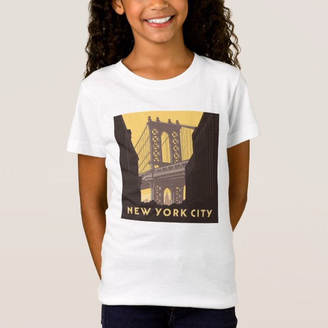 New York City | Brooklyn Bridge T-Shirt (Front)