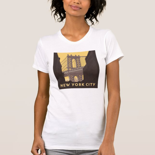 New York City | Brooklyn Bridge T-Shirt (Front)