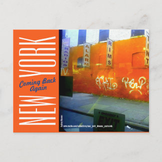 New York City-Brooklyn Streets Postcard