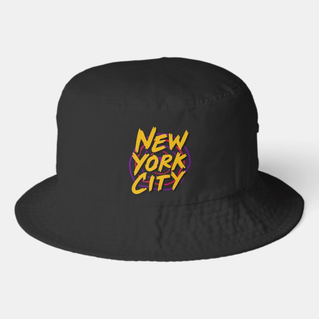 New York City 🏙️ bucket hat 🌆 (Front)